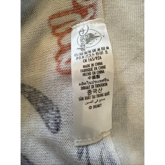 Disney Womens Cardigan With 101 Dalmatians Sleeve Button-Down  Size M - Picture 6 of 15